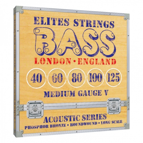 Elites Acoustic Series 5 String Phosphor Bronze Set